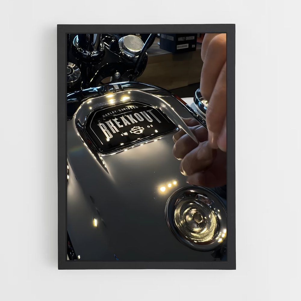 Poster L'Éclat de la Moto – affiche Harley-Davidson (vue 2)